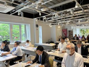 「つくば市視察の様子」