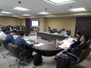広島市視察の様子
