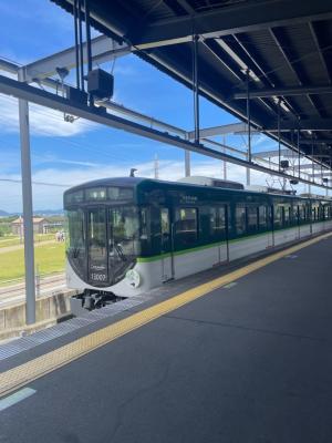 あじさい号到着