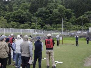 連グラウンドゴルフ大会1