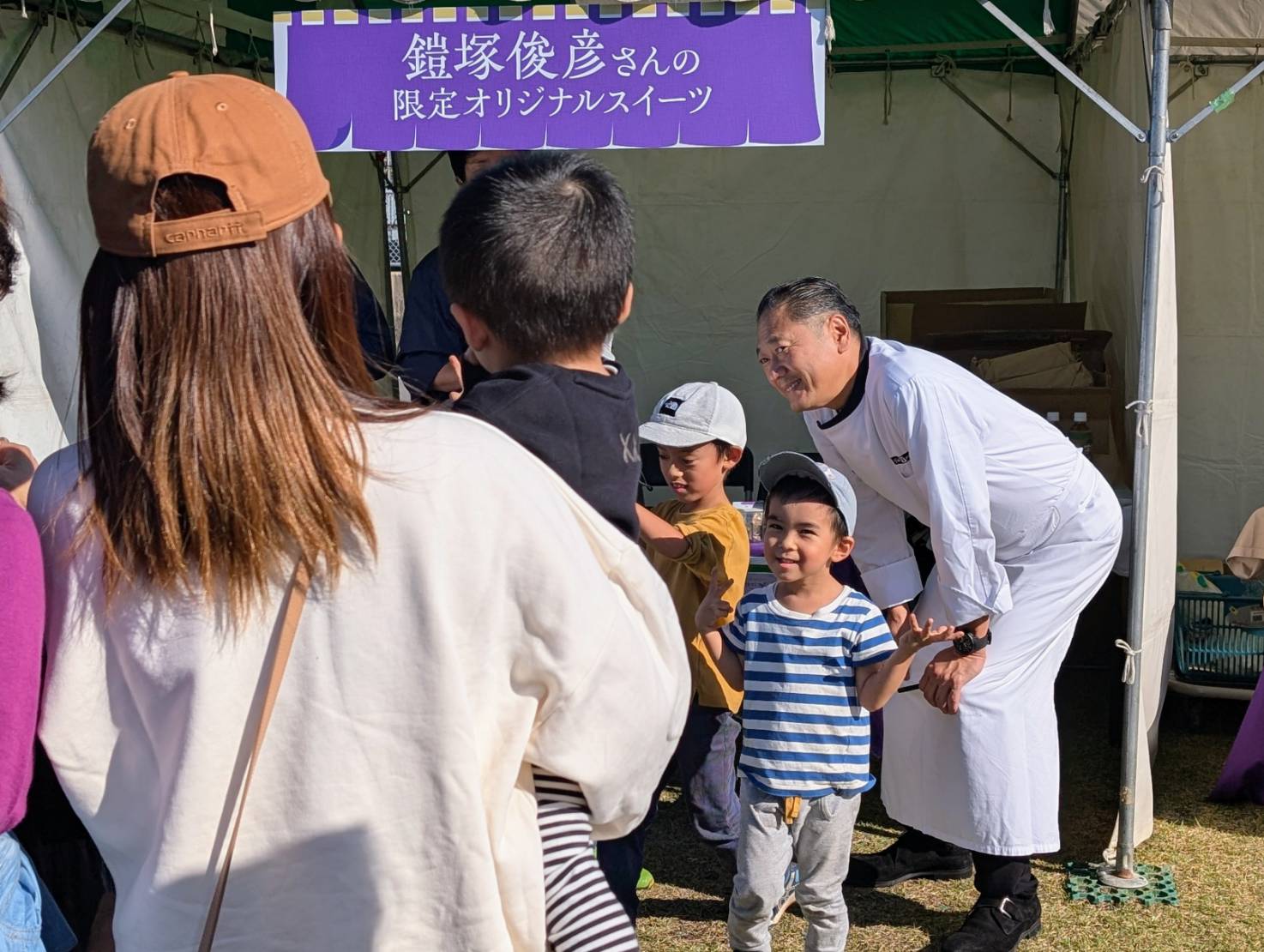 秋のいろどりフェスタ　マルシェの様子2