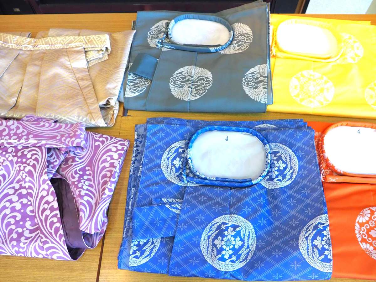 平安装束　狩衣（かりぎぬ）