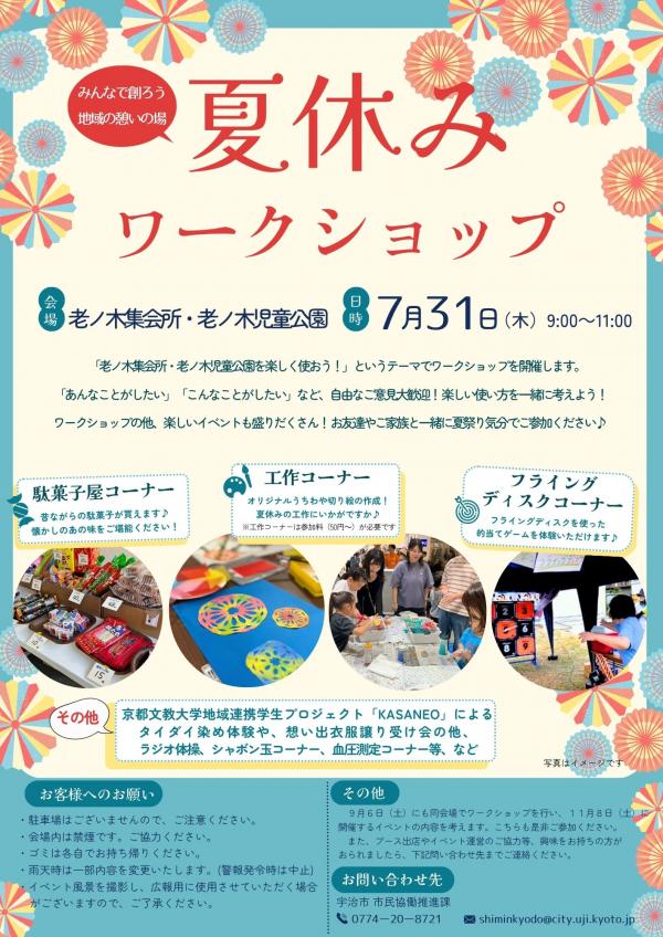 第1回ワークショップチラシ