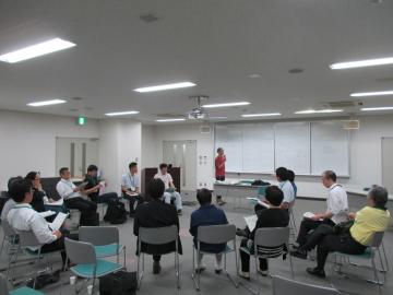 「響け！」のプレゼンを受けて意見交換の画像