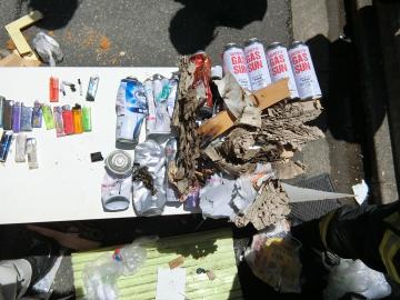 パッカー車の火災事故発生！の画像2