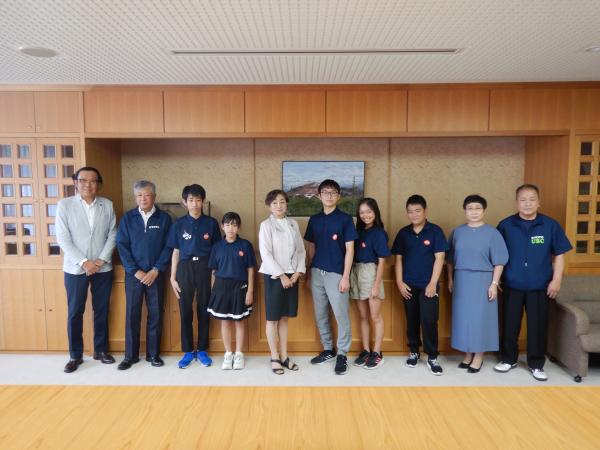 「JOCジュニアオリンピックカップ 第46回全日本高校ボウリング選手権大会」並びに「第12回全日本小学生ボウリング競技大会」に出場される、「宇治市ボウリング協会」の選手の皆さん