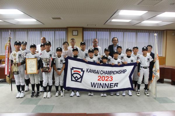 「JA共済杯2022全国選抜リトルリーグ野球大会」に出場される「南京都リトルリーグ野球協会」の皆さん